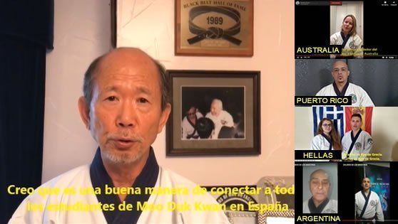 First Online Webinar Soo Bahk Do - Spain